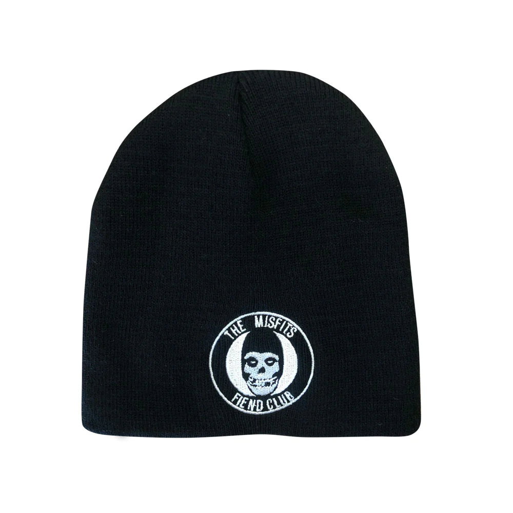 MISFITS Band Logo Beanie Skull Cap Embroidered- Officially Licensed
