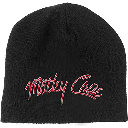Motley Crue Logo Beanie Skull Cap - Officially Licensed