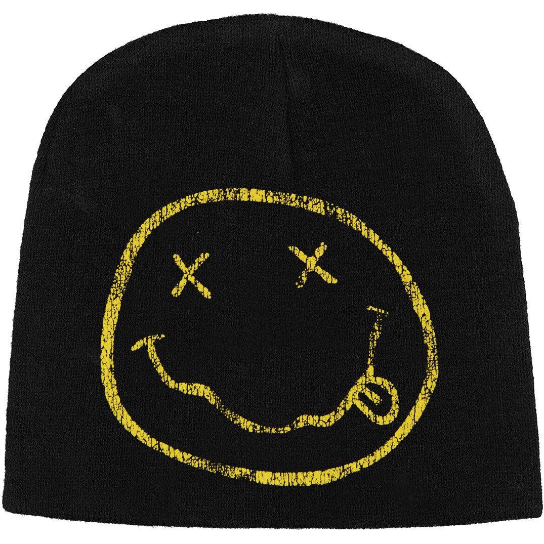 Nirvana Logo Beanie Skull Cap - Officially Licensed