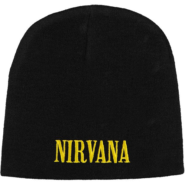 Nirvana Logo Beanie Skull Cap - Officially Licensed