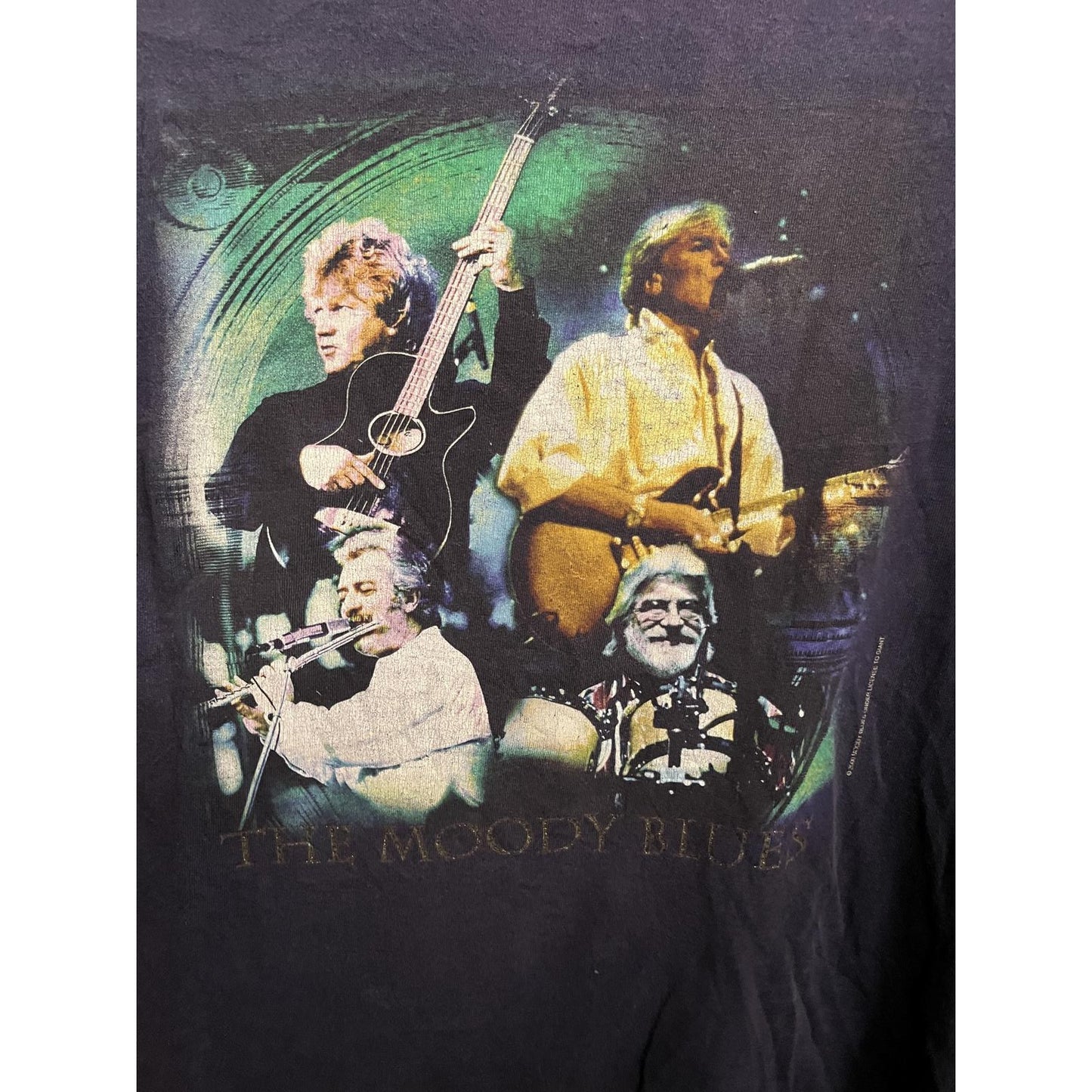 Vintage The Moody Blues T-shirt Tour 2002 USA Tour Shirt - M