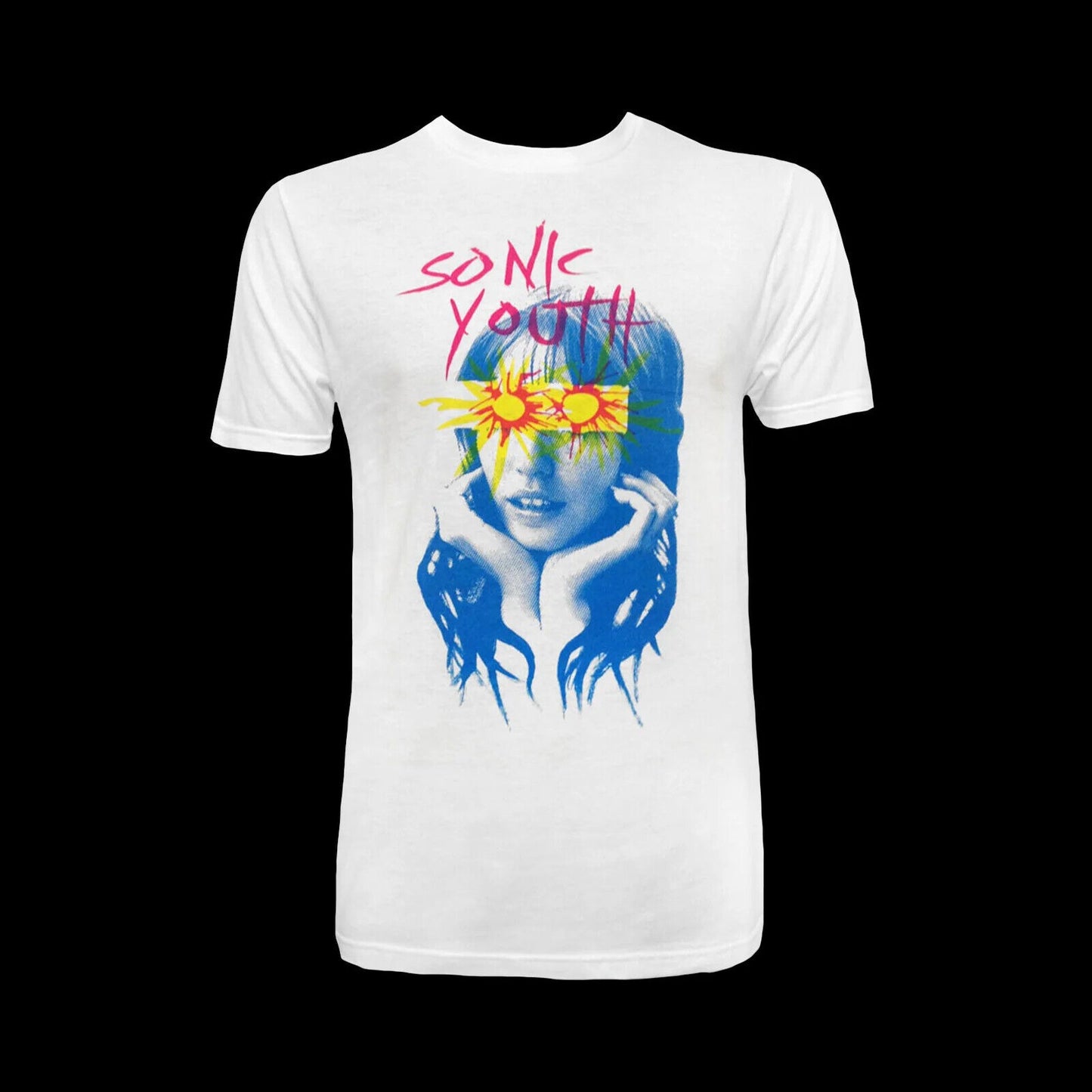 Sonic Youth Sunburst Eyes Mens T-shirt - Sonic Youth Sun Burst Band Tee