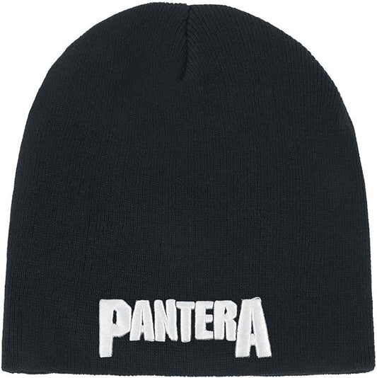 Pantera Logo Beanie Skull Cap Embroidered- Officially Licensed