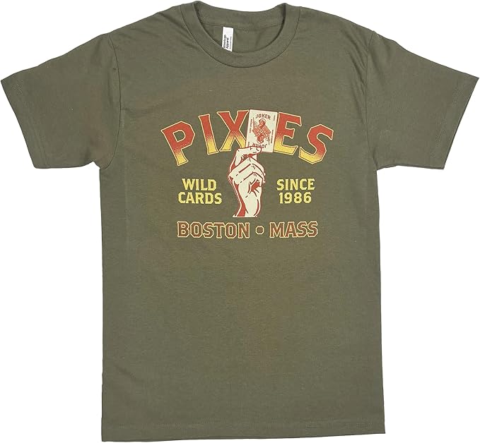 Pixies Joker Mens T-shirt Boston Massachusetts