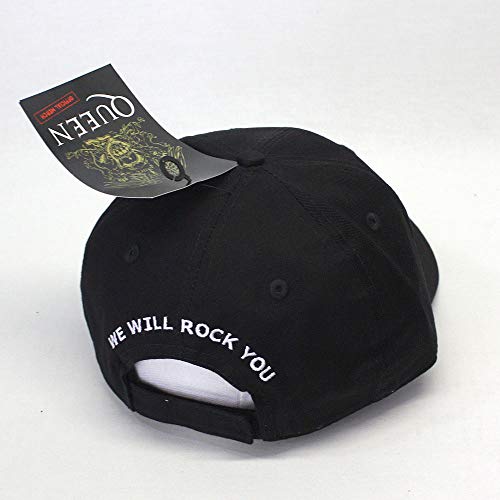 Queen Logo Cap Velcro- Officially Licensed