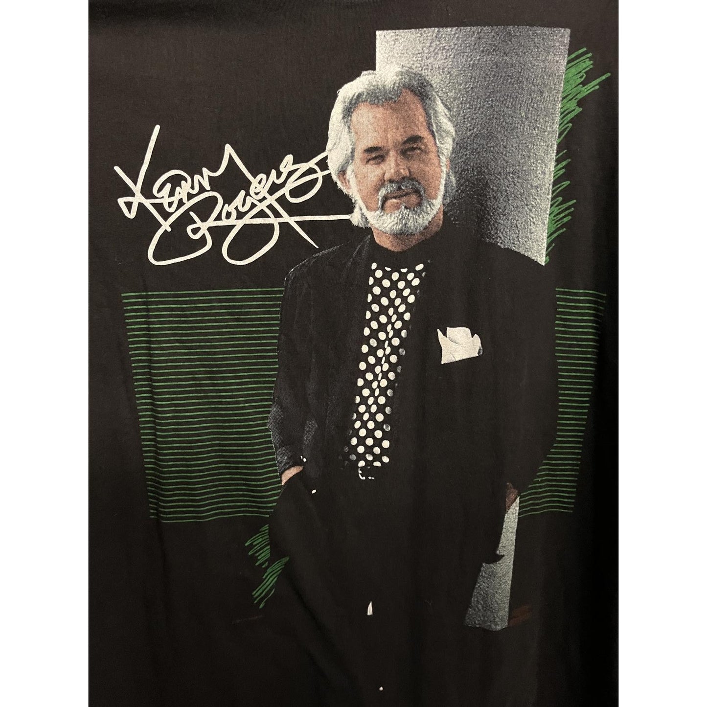 VTG Kenny Rogers On Tour T-shirt - Kenny Rogers Tee -XL