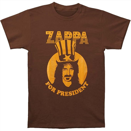 Frank Zappa for President Mens T-shirt Officially Licensed