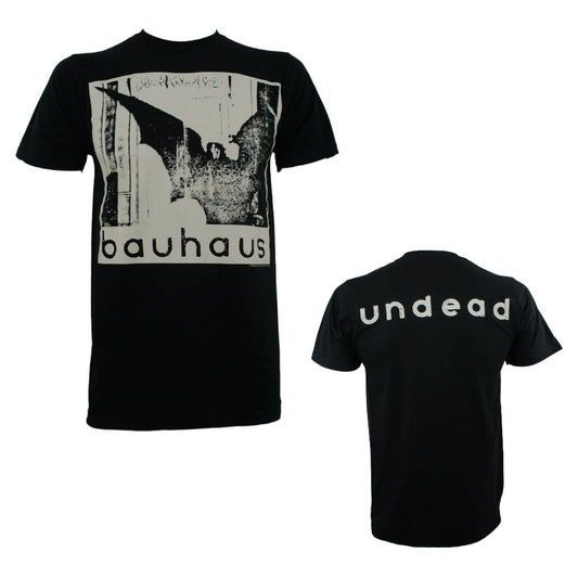 Bauhaus Bat Undead Album Mens T-shirt – Official