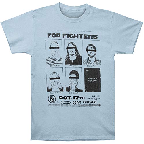 Foo Fighters Cubby Bear Mens T-shirt Officially Licensed