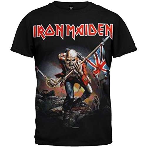 Iron Maiden Trooper 2 Mens T-shirt Officially Licensed