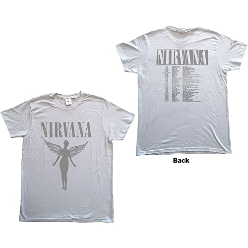 Nirvana In Utero Album T-shirt Officially Licensed