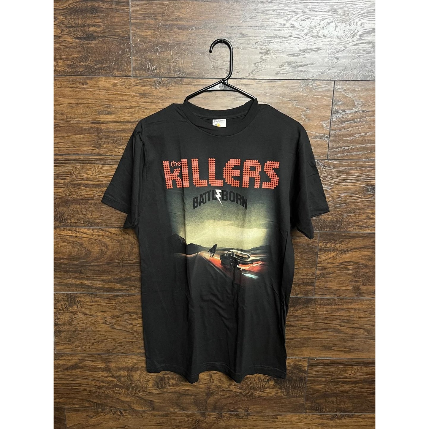 The Killers T-shirt Battle Born Album 2014 Tour T-shirt -L