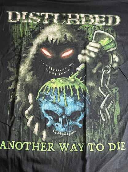 Disturbed T-shirt Toxic Globe - Another Way to Die Shirt 2XL