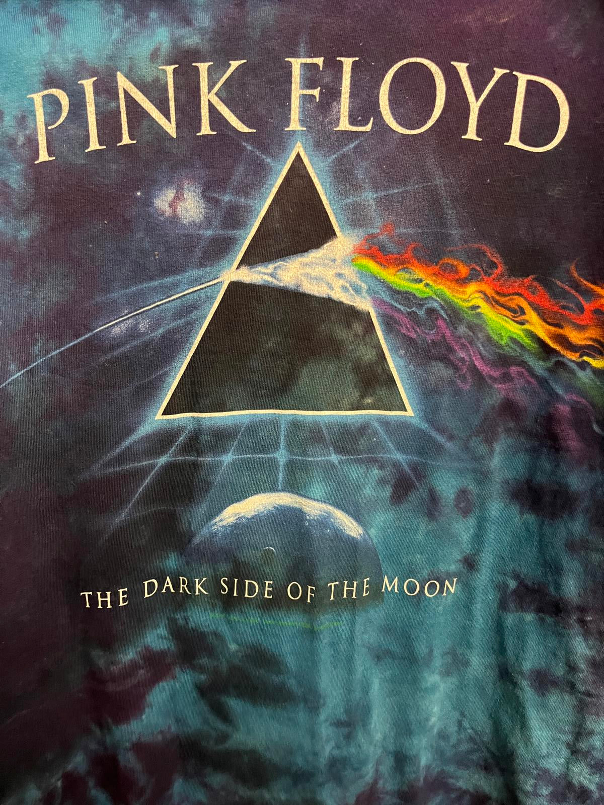 Pink Floyd Dark Side of the Moon Tie Dye - M