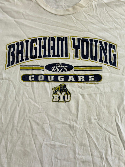 VTG BYU Cougars T-shirt - Brigham Young University L