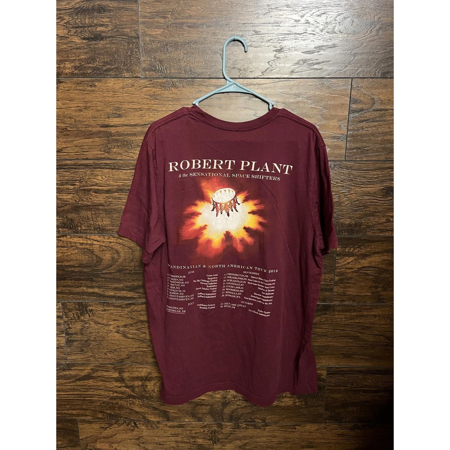 Robert Plant and The Sensational Space Shifters 2019 Shirt