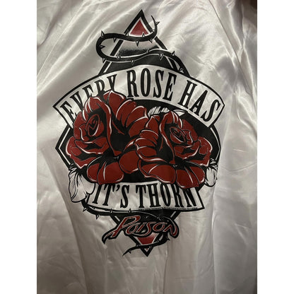 Band Poison Tour Jacket - Every Rose Has It's Thorn Satin