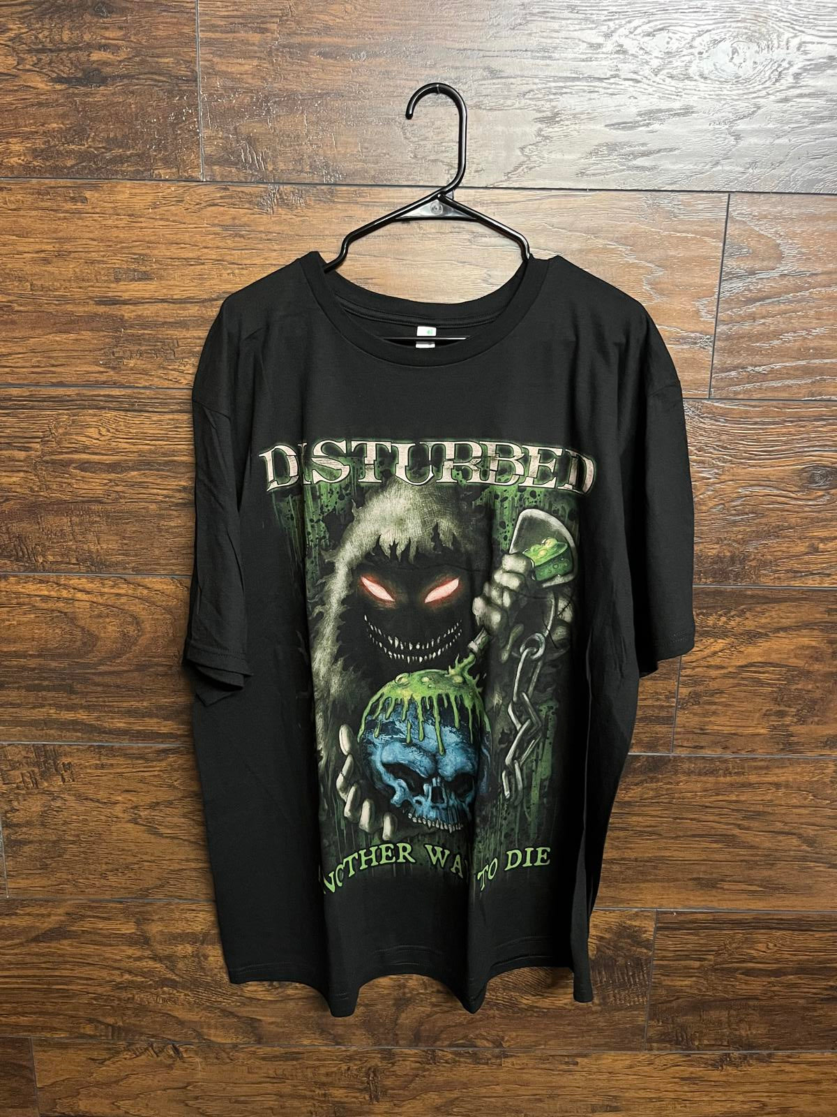 Disturbed T-shirt Toxic Globe - Another Way to Die Shirt 2XL