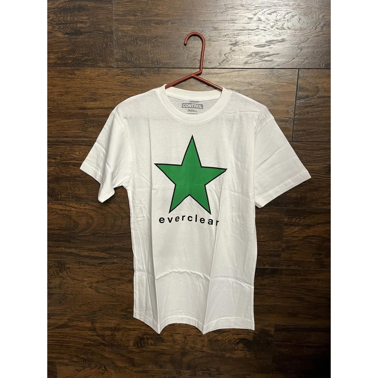 Everclear Star Band T-shirt - Green Star Shirt - S