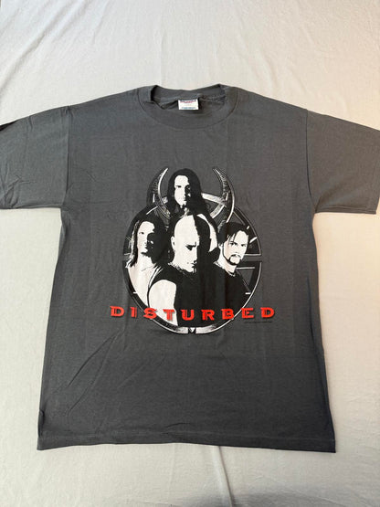 Disturbed Band T-shirt 2007 Album Believe Song List- M