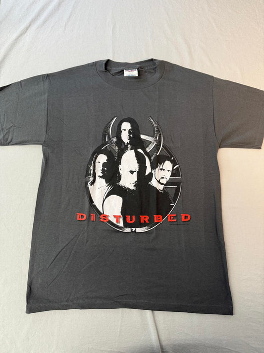 Disturbed Band T-shirt 2007 Album Believe Song List- M