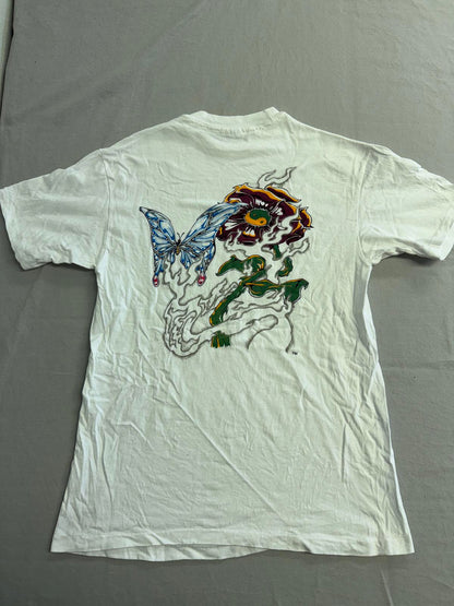 Vintage 90s T&C Surf T-shirt Town Country Balance Yin Yang