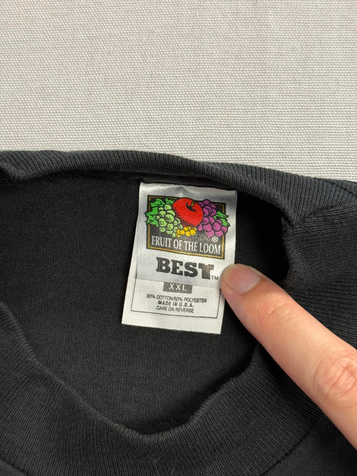 Vintage Biker T-shirt Born To Be Wild Hamilton Hogs XXL