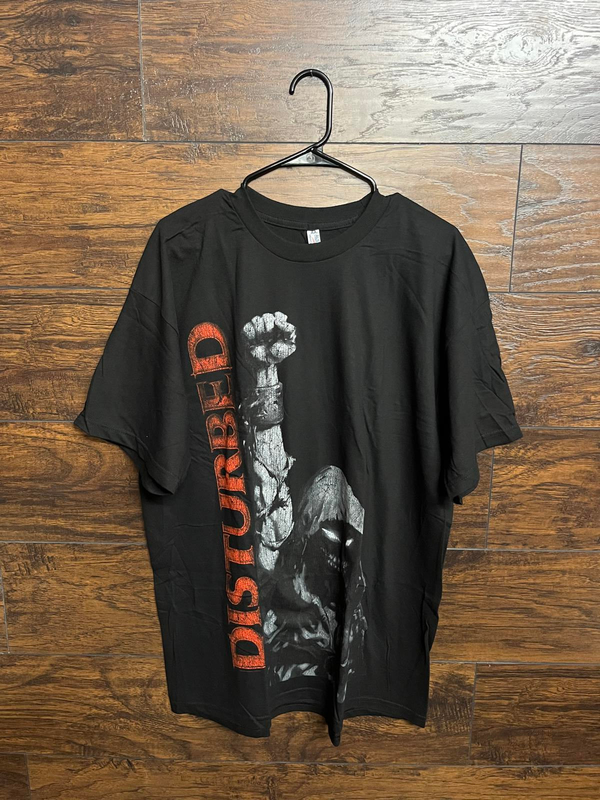 Disturbed Up Your Fist T-shirt - Red Disturbed Shirt - XL