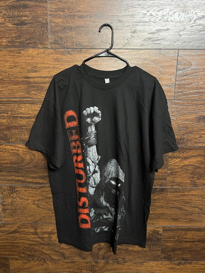 Disturbed Up Your Fist T-shirt - Red Disturbed Shirt - XL