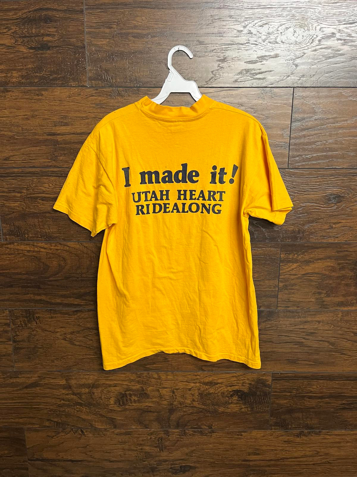 VTG Utah Heart Ridealong T-shirt - Biker Ride Along 70s Tee