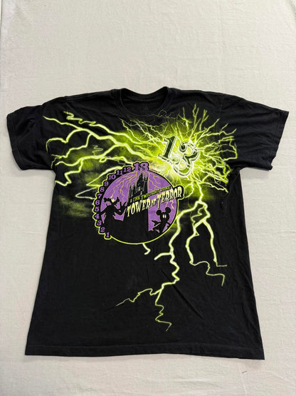 Disney Lighnting T-shirt Tower of Terror Twilight Zone - M