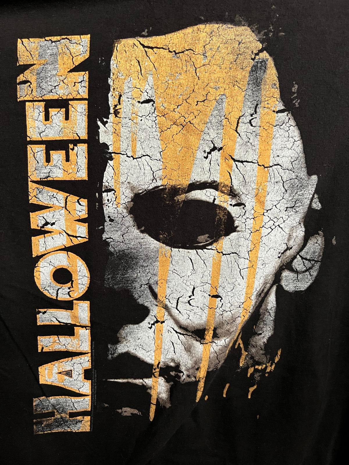 Halloween Movie Tee Michael Myers Face T-Shirt XL