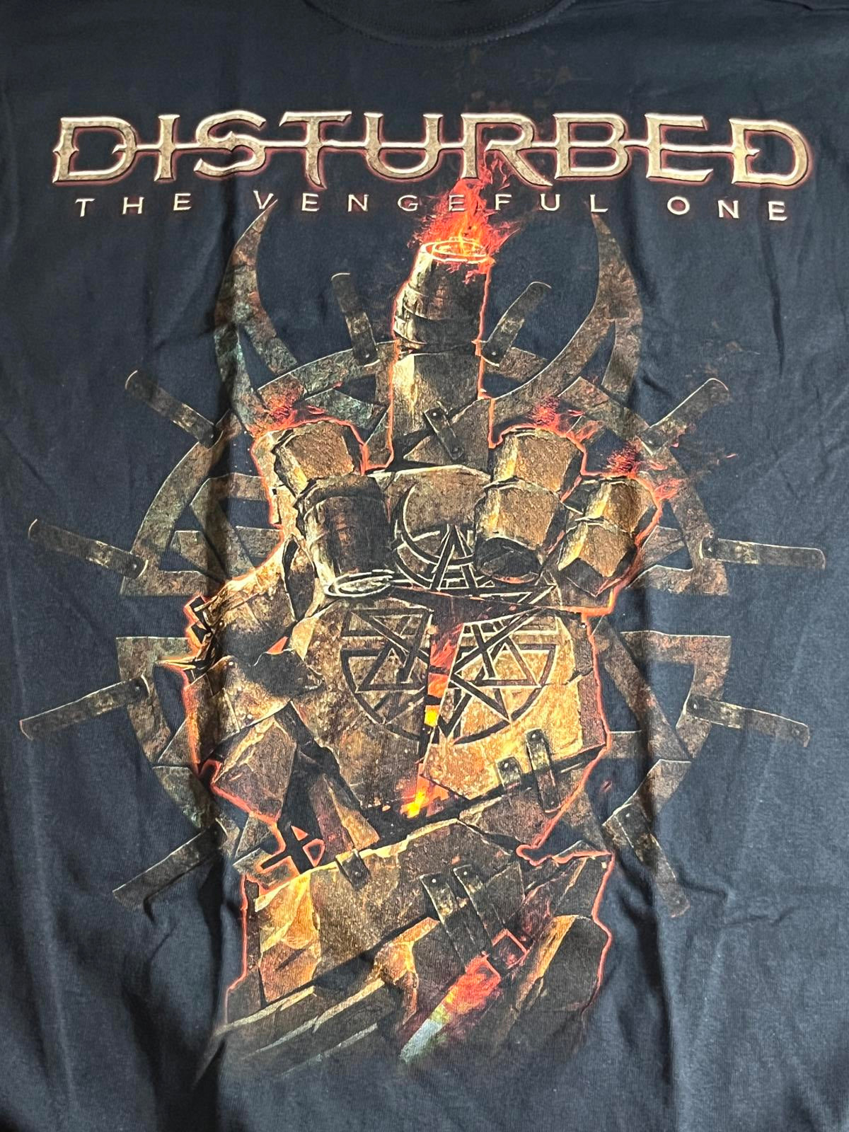 Disturbed T-shirt The Vengeful One Firebird 2016 Tour Shirt