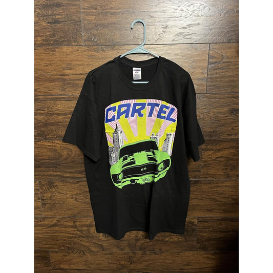 Vtg Band Cartel T-shirt - Band in a Bubble - Camaro Jokes-XL