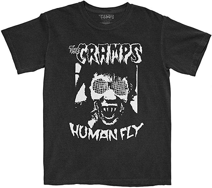 The Cramps T-shirt - Logo Human Fly Album- Brand New - NWT - Band Tees