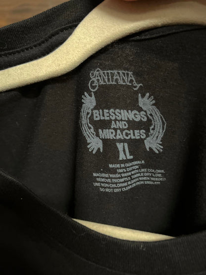 Carlos Santana Shirt Shredding on the Guitar Blessings - XL