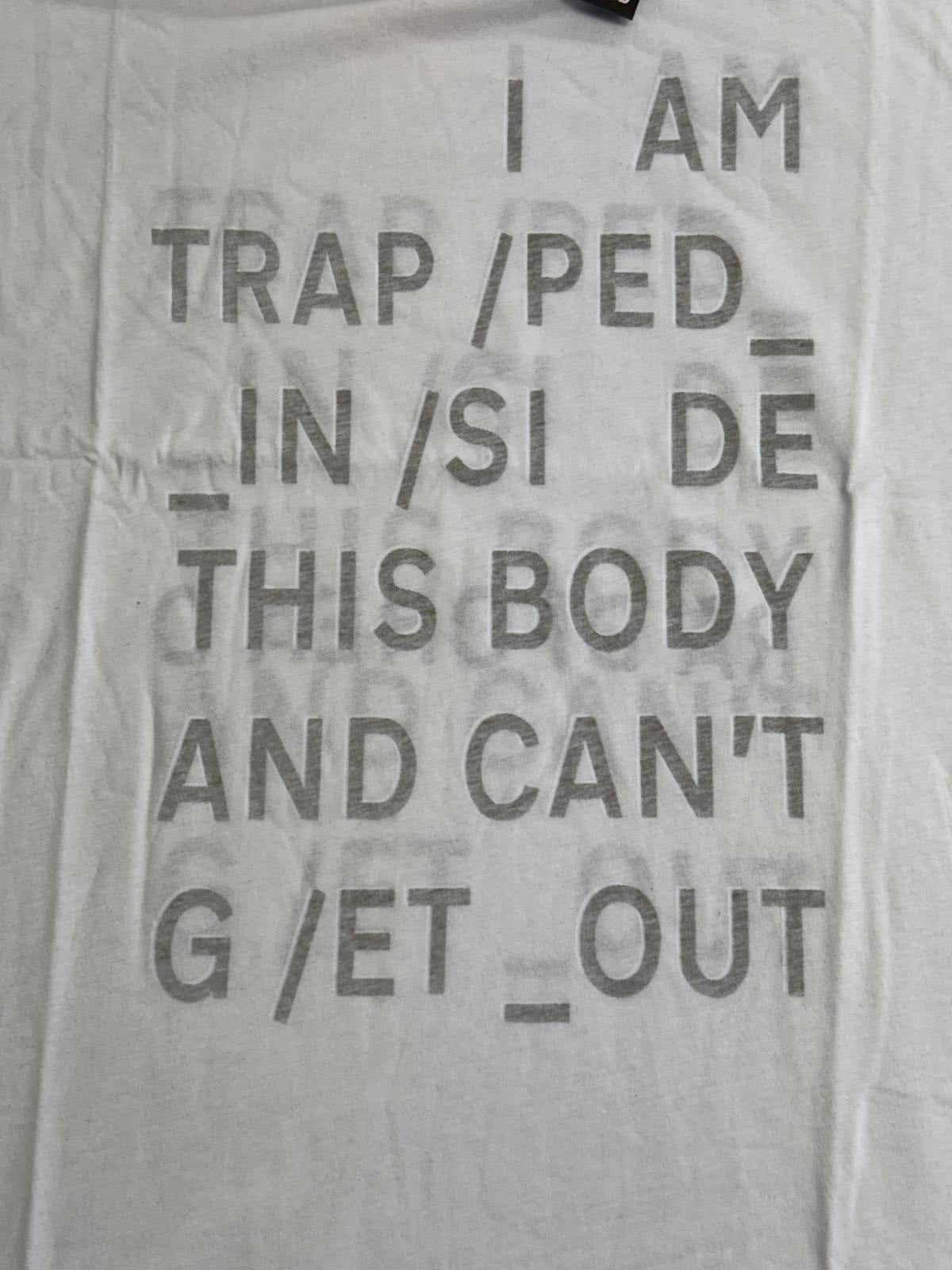 Radiohead Trapped T-shirt - In Rainbows Bodysnatchers Tee XL