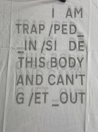 Radiohead Trapped T-shirt - In Rainbows Bodysnatchers Tee XL