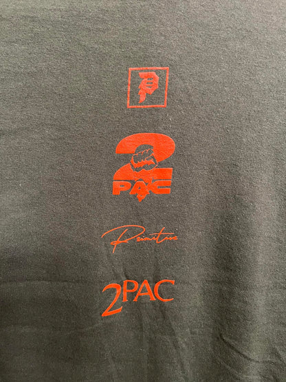 T-shirt 2pac x Primitive Skateboards Collab Tupac Shirt - L