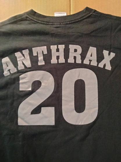 Anthrax Band Shirt - Anthrex Blade Jersey Tee #20 - M