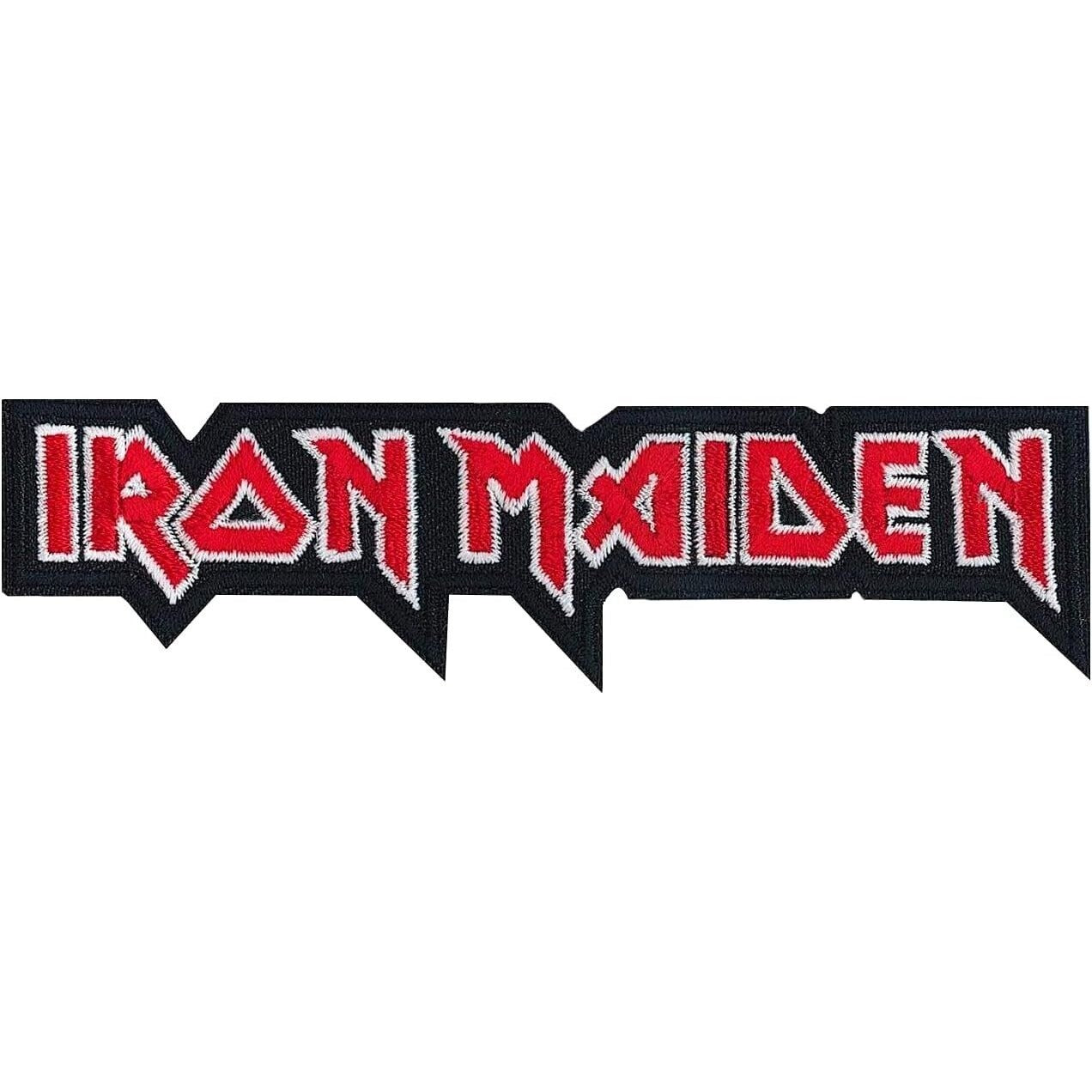 Iron Maiden Text Patch New Rock Band Iron-on Embroidered Iron on