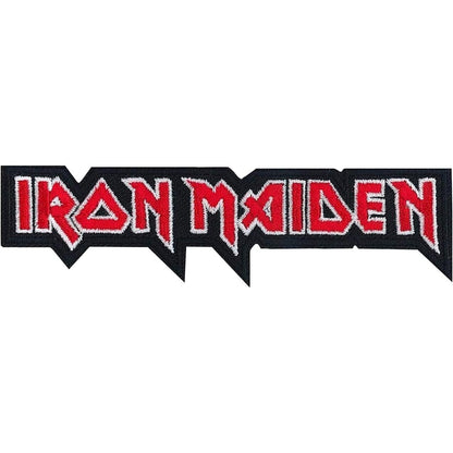 Iron Maiden Text Patch New Rock Band Iron-on Embroidered Iron on