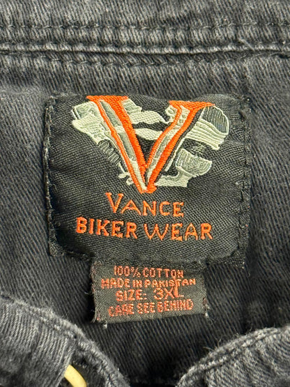 Biker Vest Laughlin Nevada Grim Reaper Ace of Spades 3XL