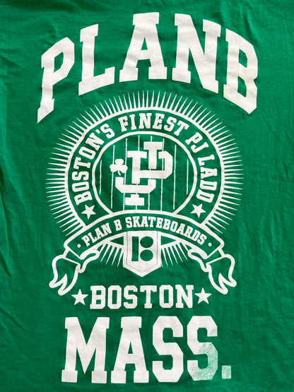Plan B Skateboarding Boston Mass PJ Ladd Skater Tee - M