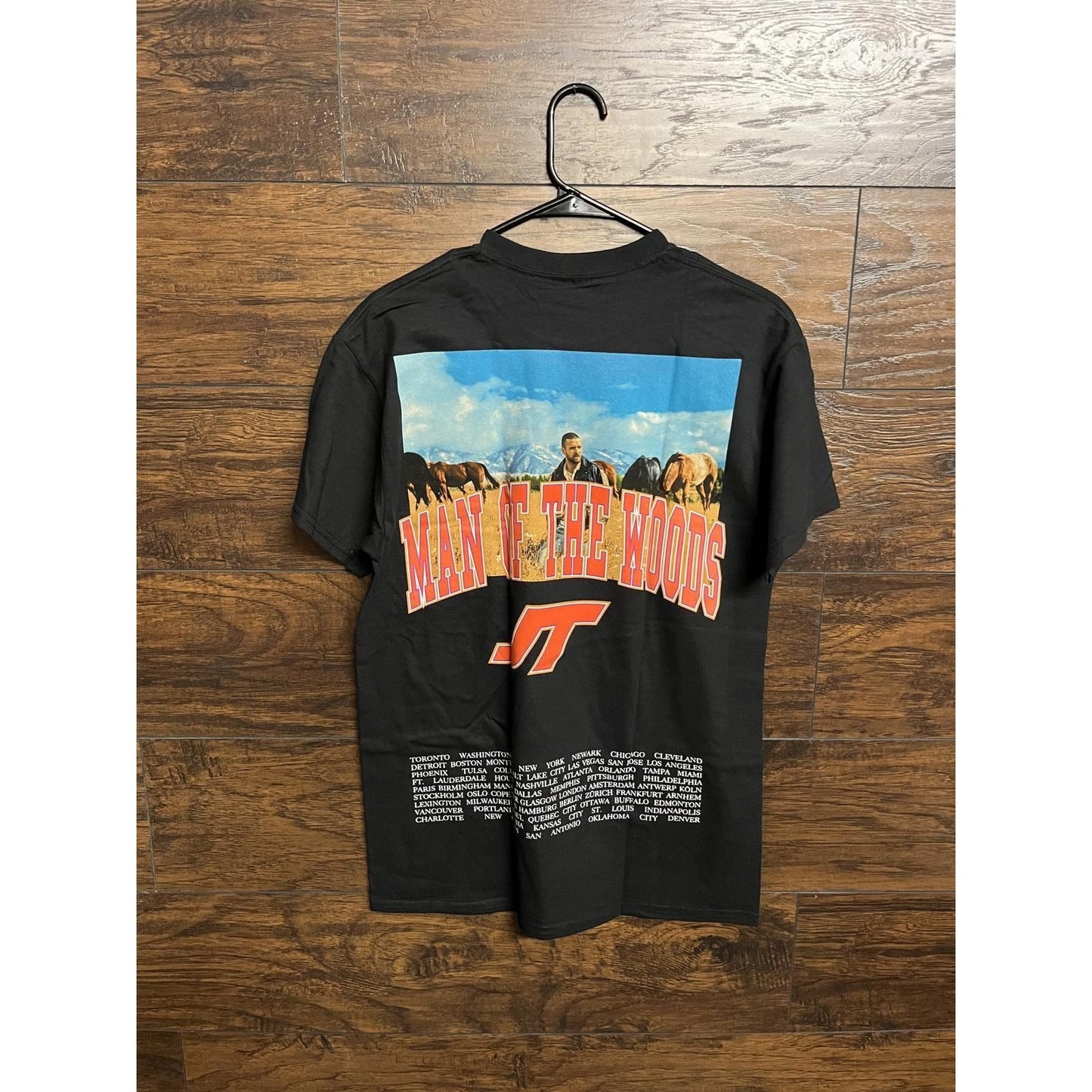 Justin Timberlake T-shirt 2018 Tour Man of the Woods - M