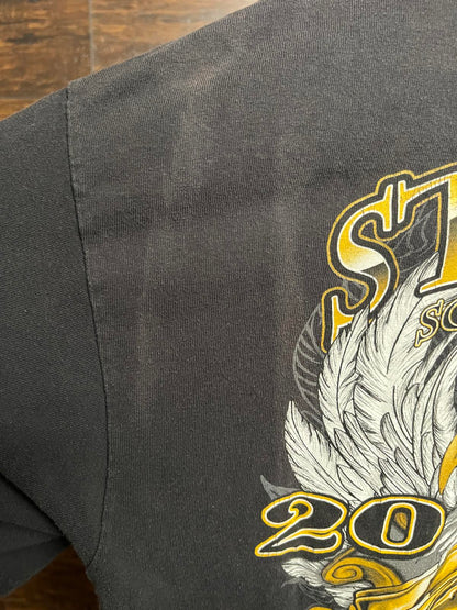 Faded Sturgis Biker Tshirt South Dakota Black Hills Rally XL