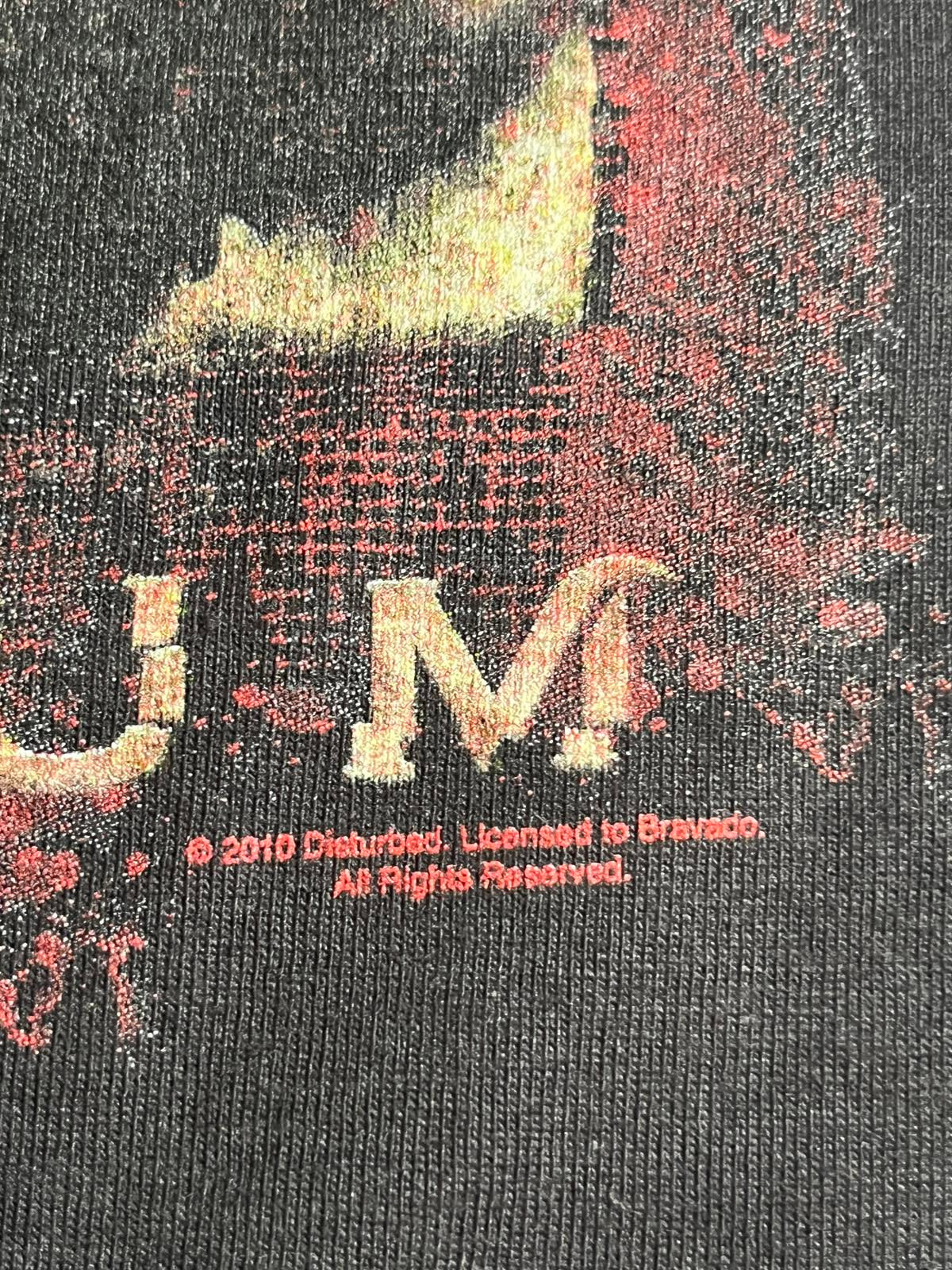 Disturbed T-shirt ASYLUM Shirt - 2 Sided 2010