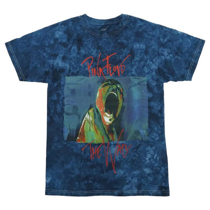 Pink Floyd The Wall T-shirt Tie Dye Tee Roger Waters Scream