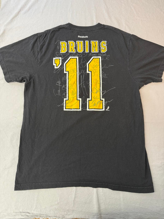 NHL Boston Bruins T-shirt - Stanley Cup Champs 2011 Tee XL