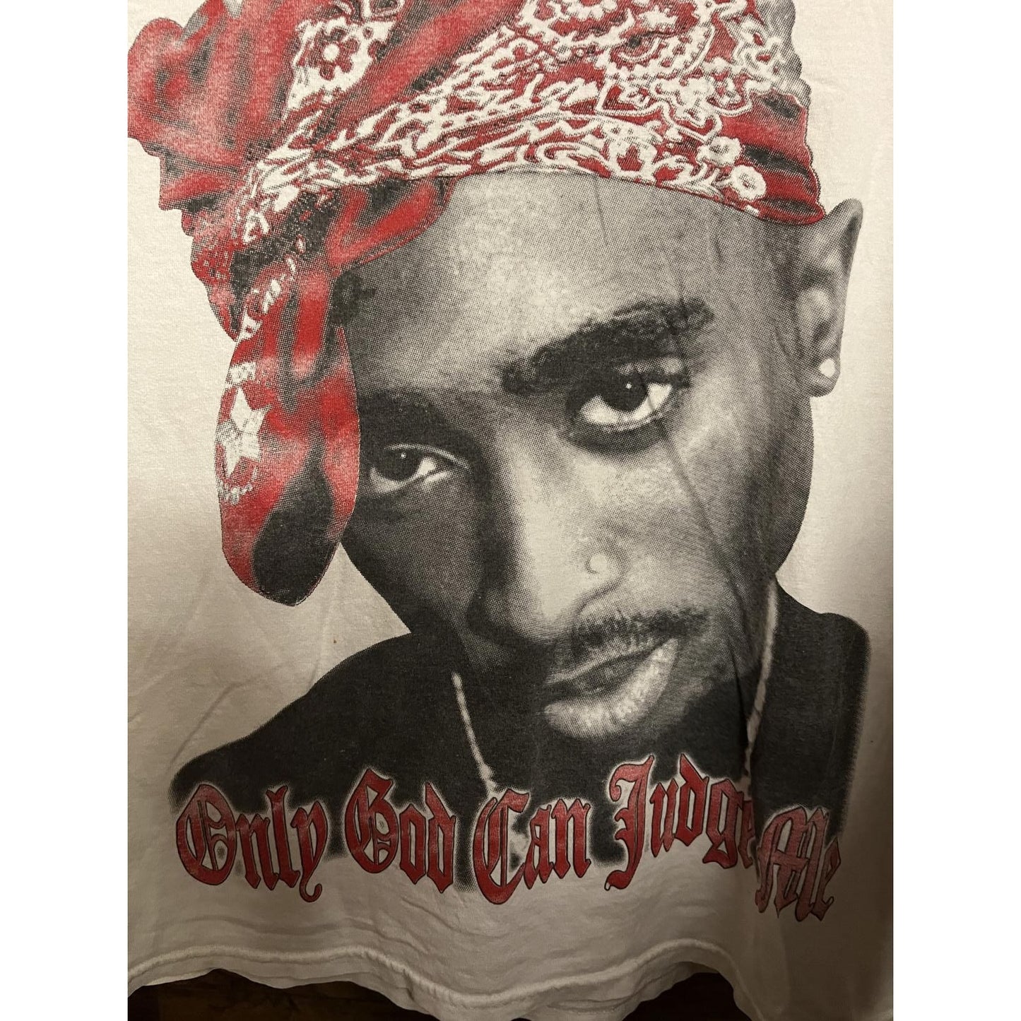 Vintage Tupac T-shirt - Only God Can Judge Me 2XL